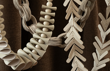 ACROBATICS. Новая коллекция подхватов для штор от Лори Вайцнер